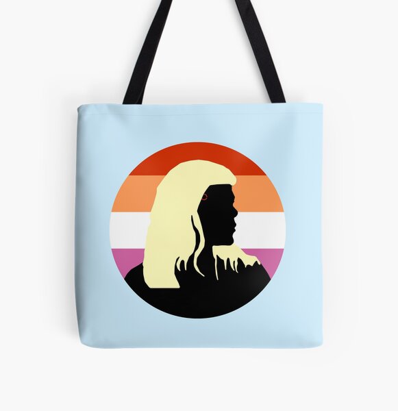 Ada Lesbian Flag - Detroit Evolution Pride All Over Print Tote Bag