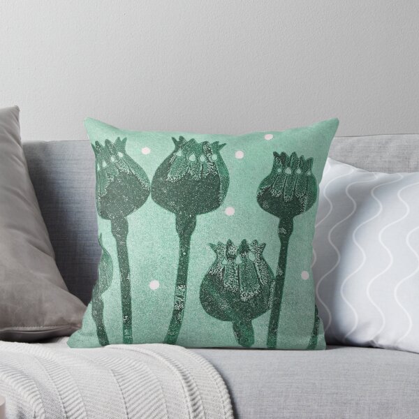Item preview, Blue Poppy Seed Heads designed and sold by Jane Dignum.