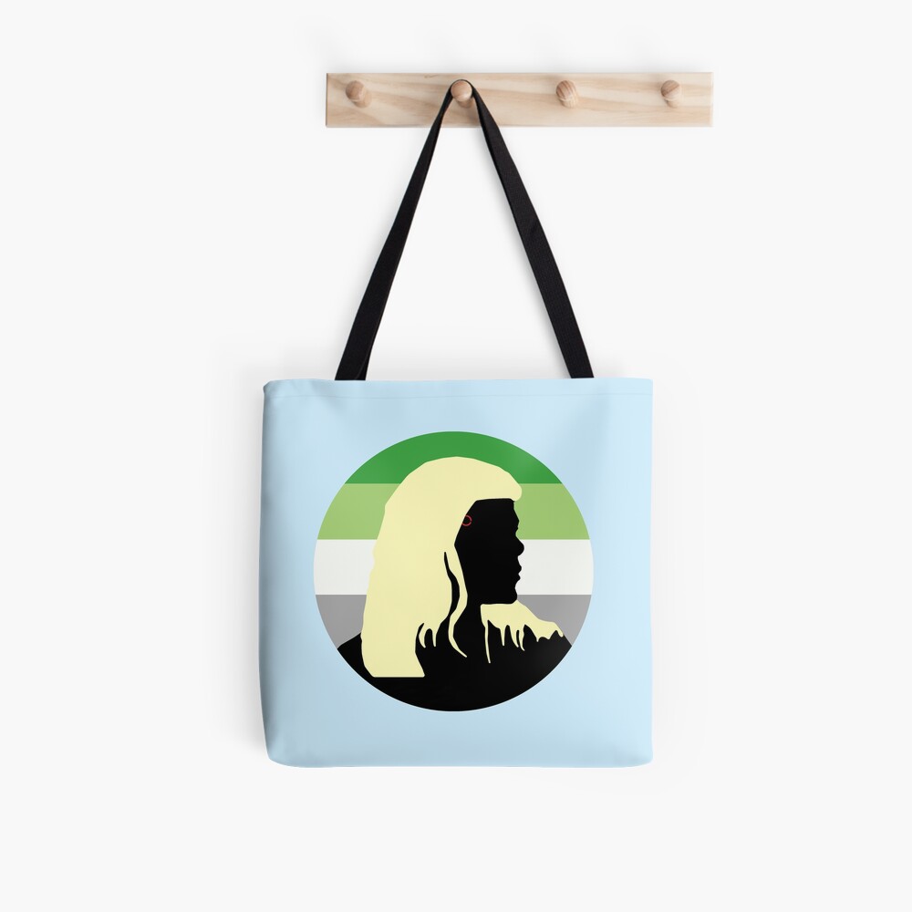 Copy of Ada Aromantic Flag - Detroit Evolution Pride Tote Bag