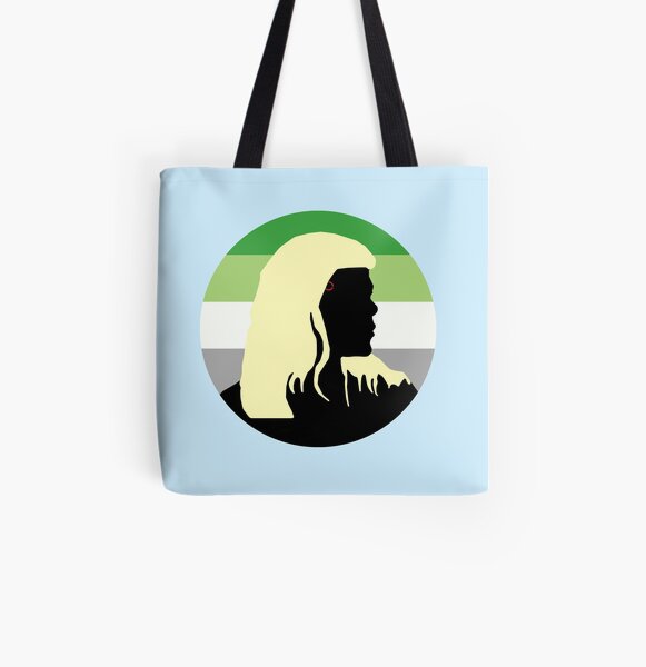 Copy of Ada Aromantic Flag - Detroit Evolution Pride All Over Print Tote Bag