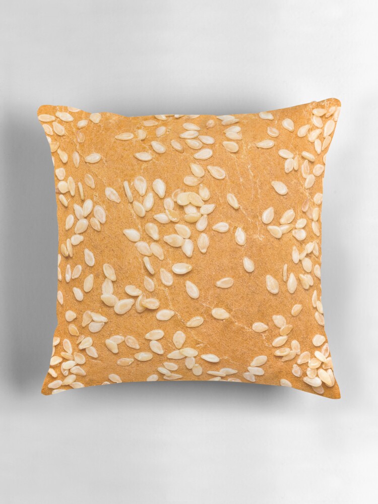 Hamburger Bun with Sesame Seeds