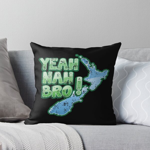 Item preview, Yeah Nah bro Kiwi New Zealand funny saying designed and sold by jazzydevil.