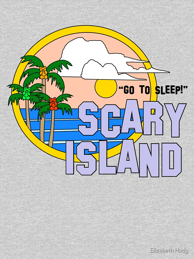 Greetings From Scary Island - The Peach Fuzz by elizabethhudy
