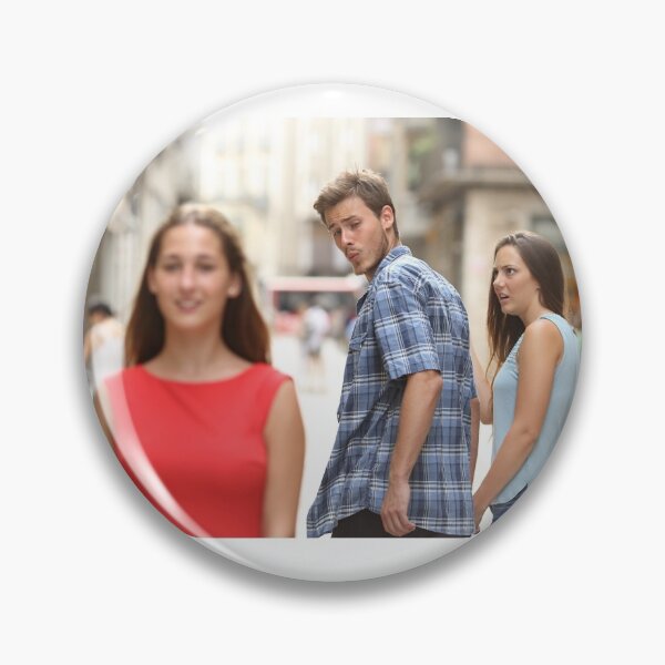 Item preview, Distracted Boyfriend Meme designed and sold by Meme Economy.