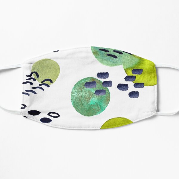 Parks and Mountains Flat Mask