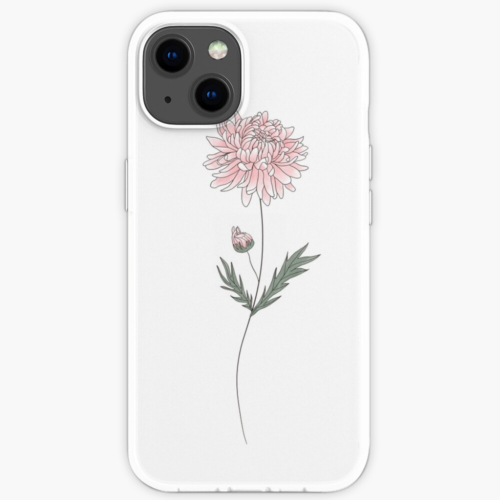 November Birth Month Flower Chrysanthemum Color Iphone Case For Sale By Ekwdesigns Redbubble