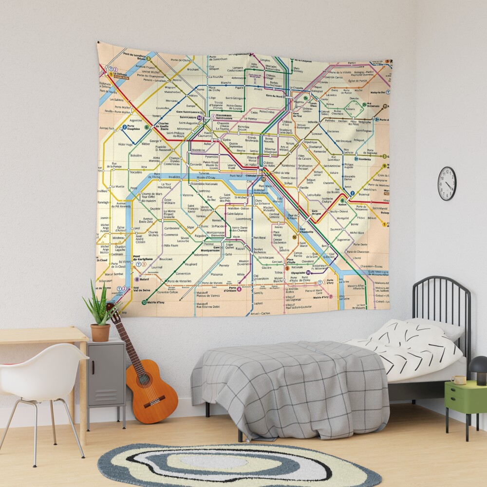 Paris METRO Map