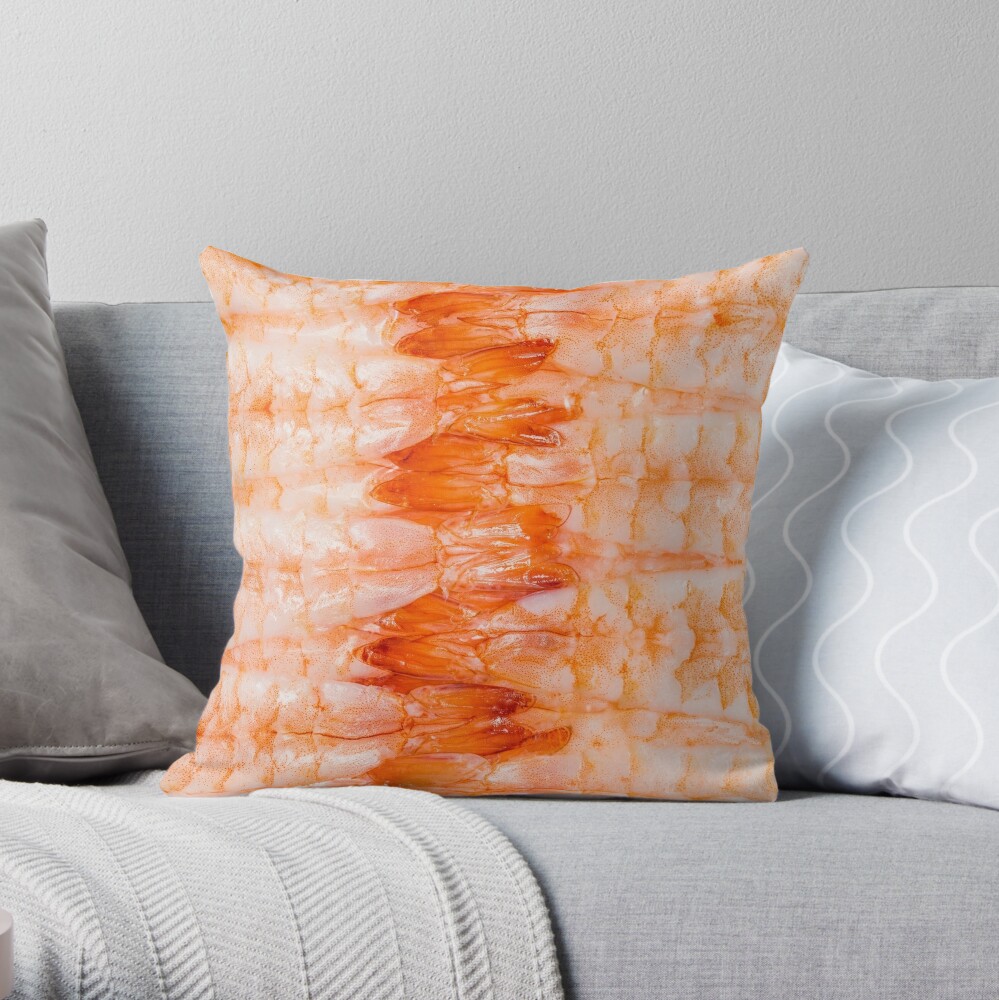 shrimp sushi pillow