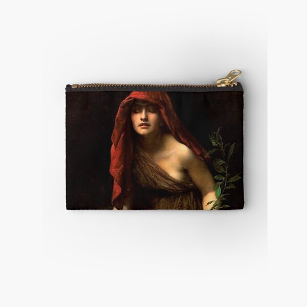 Aperçu de l'œuvre John Collier "Prêtresse de Delphes" créée et vendue par Alexandra Dahl.