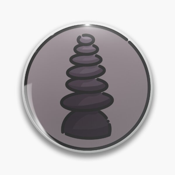 Item preview, Purple Rock Cairn Circle designed and sold by mountainandmoor.