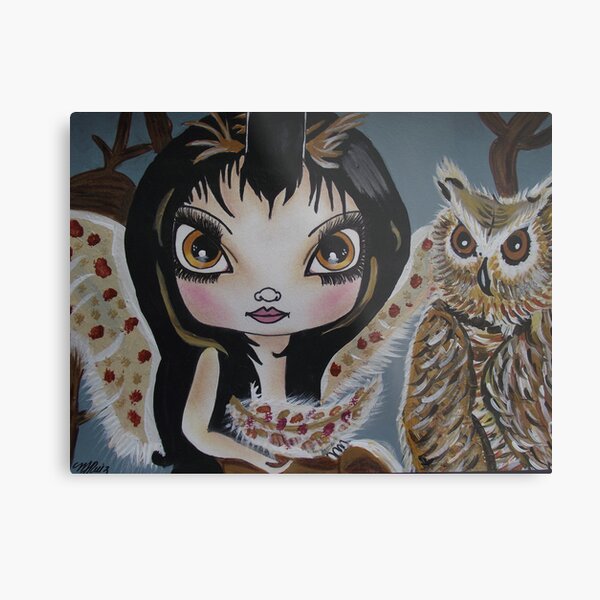 BIG EYED ART Metal Print