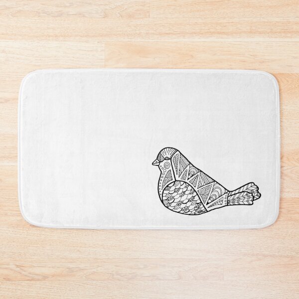 Item preview, Color Me Bird : Black on White designed and sold by Janelle Wourms.