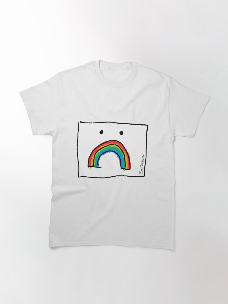 Alternate view of SAD RAINBOW Classic T-Shirt