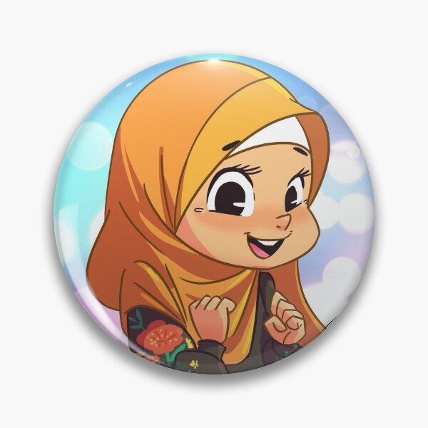Item preview, Orange Hijabi( madimarart ) designed and sold by madimarart.