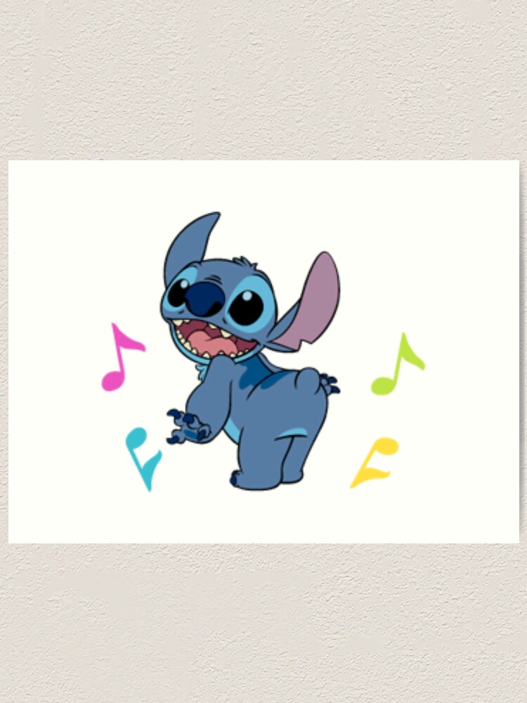 Stitch Art Print