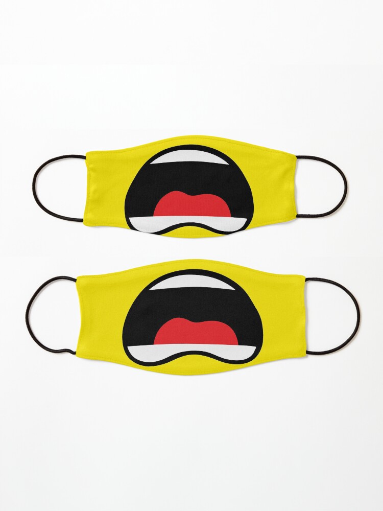 Alternate view of Everything is yellow Mask