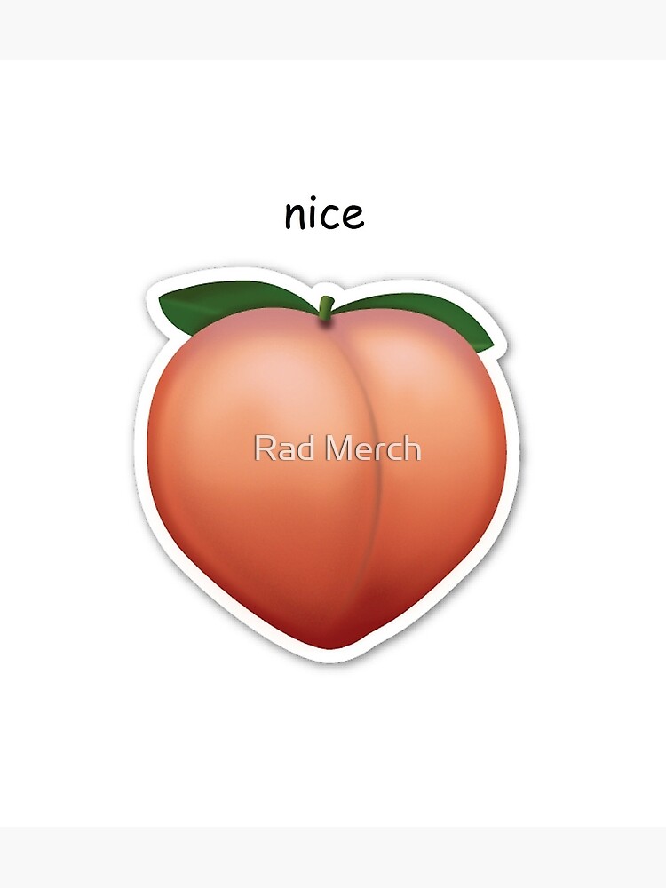 People Are Excited The Peach Emoji Looks Like A Butt Again