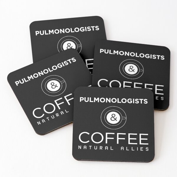 Item preview, Funny Pulmonologists and Coffee Natural Allies print designed and sold by jakehughes2015.