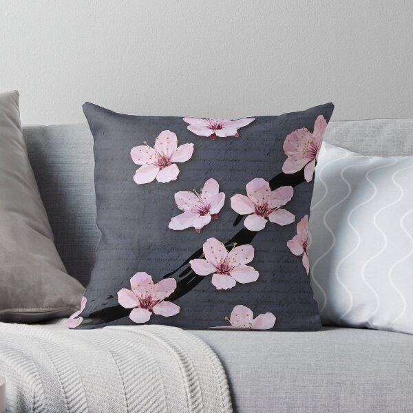 Cherry Blossom Tree - Decorative Pillow Cover - 18x18 inch – Cotton and  Crate