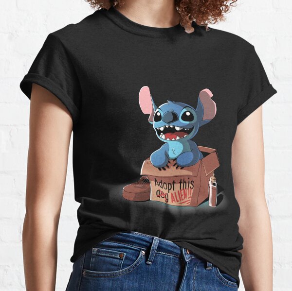 Stitch Disney Lilo and Stitch Americana Vintage Funny Unisex T-Shirt Unisex Adult Bella Gildan Hoodie Sweatshirt Kid Shirt Gift KE8076