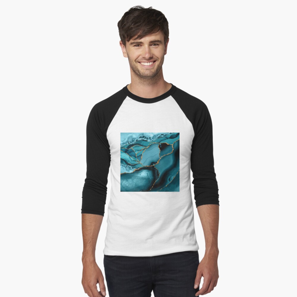 Item preview, Baseball ¾ Sleeve T-Shirt designed and sold by MysticMarble.