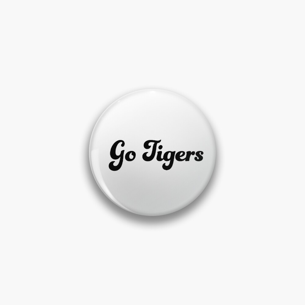 Tigers Handwriting Script Baseball Hat Tigers Football Fan 