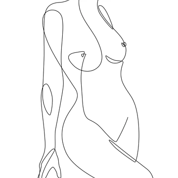 Artwork thumbnail, Single Nude by ExplicitDesign