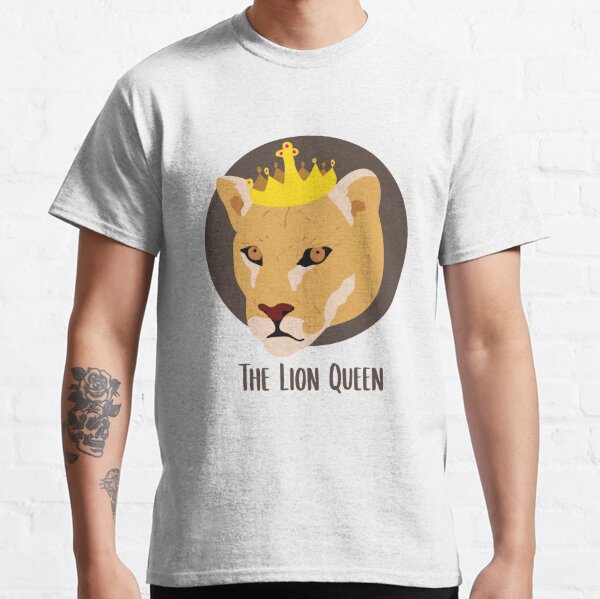 The Queen The King Lion T-shirts a Combinar para Casal