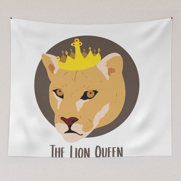 Item preview, The Lion Queen version femme Lion Roi for women designed and sold by Catcrea.