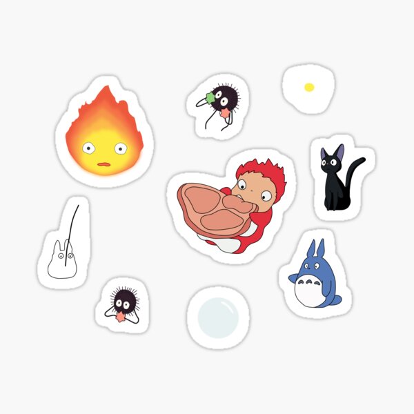 Ghibli stickers Sticker