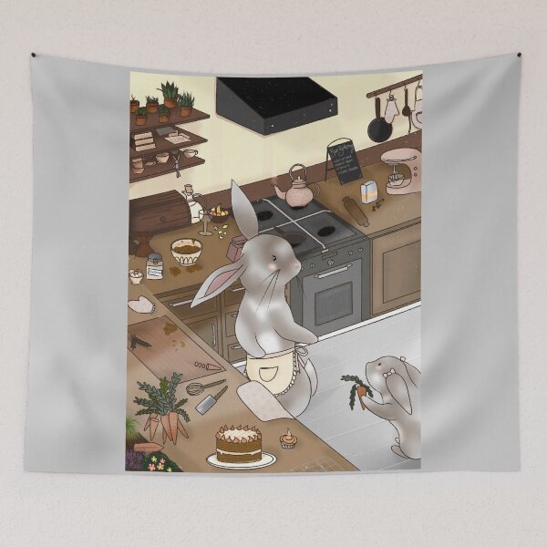 Item preview, mamma bun's kitchen︱Starry Burrow designed and sold by starryburrow.
