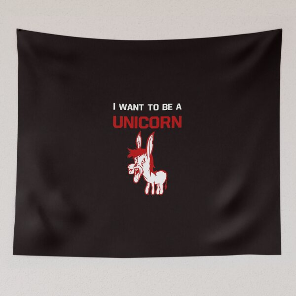 Item preview, I want to be a unicorn designed and sold by Imutobi.