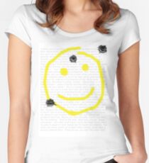 Smile for me Sherlock? Women's Fitted Scoop T-Shirt