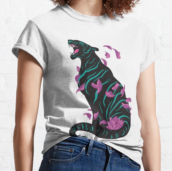 Black tiger Classic T-Shirt