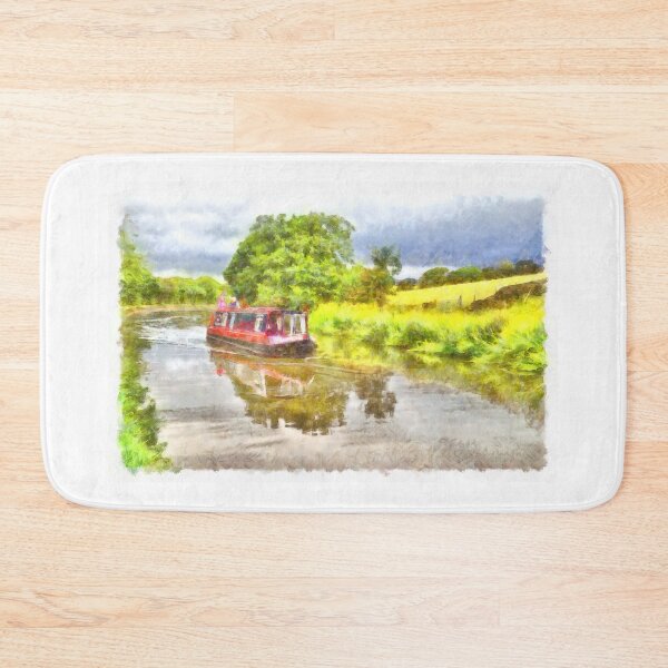 Item preview, English Canal Narrow Boat designed and sold by Martyn R Arnold Fine Art Nature & Landscape Photography.