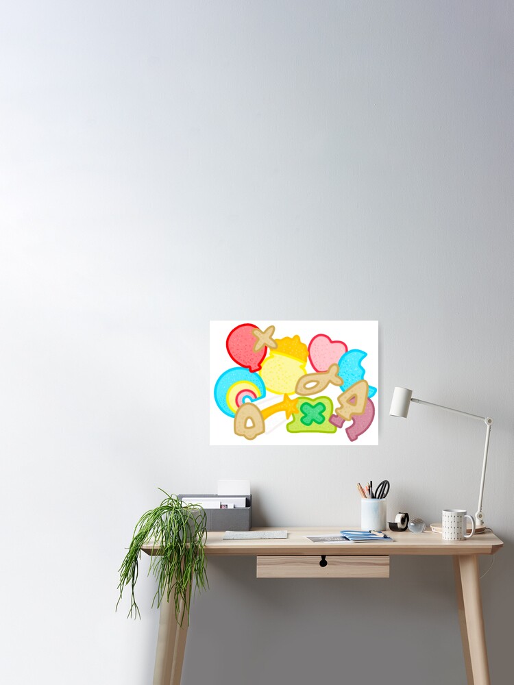 lucky charms pixel art pattern Art Board Print for Sale by sezalilly