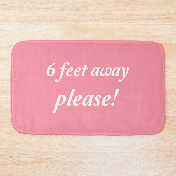 Item preview, Six Feet Away, Please! designed and sold by Meme Economy.