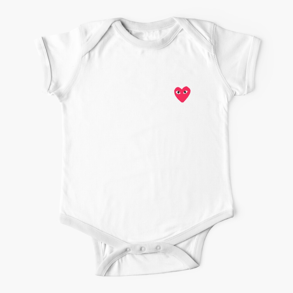 comme des garcons baby onesie