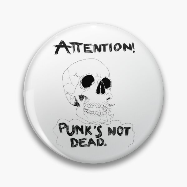 Hell Skull Metal Pin music punk rock 