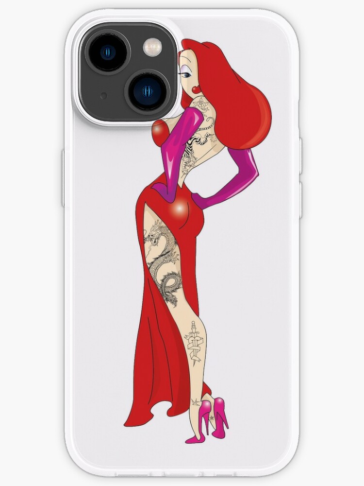 Jessica Rabbit, Tattooed Greeting Card for Sale by boec gear