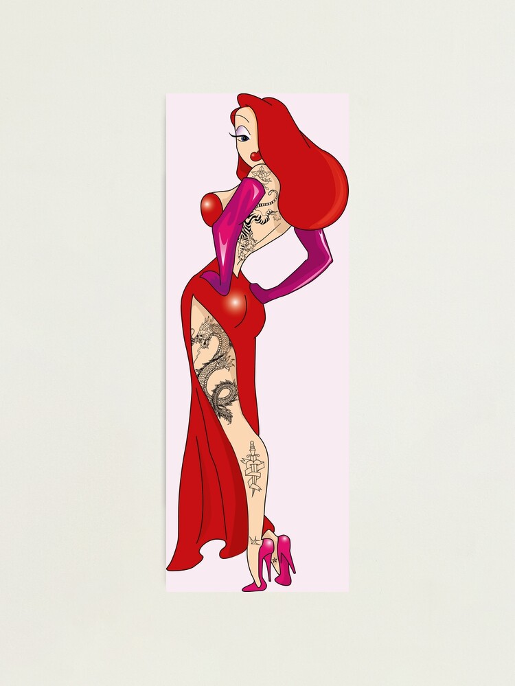 Jessica Rabbit iPod, in Brian Peck's Draw me an iPod! Comic Art Gallery Room