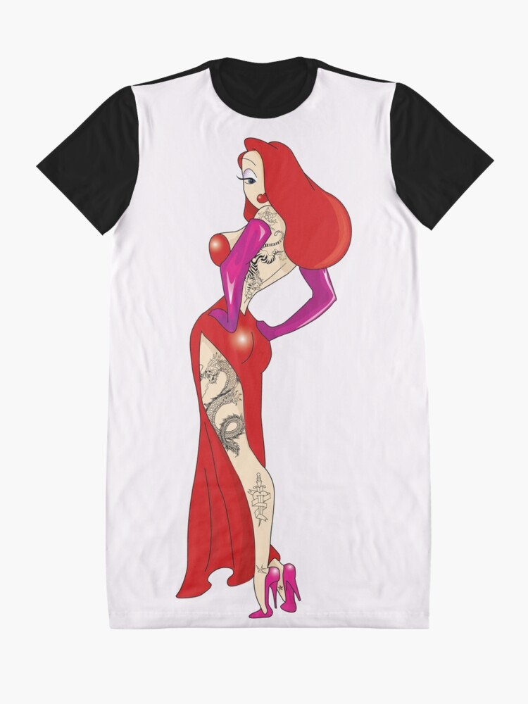 Jessica Rabbit, Tattooed Greeting Card for Sale by boec gear