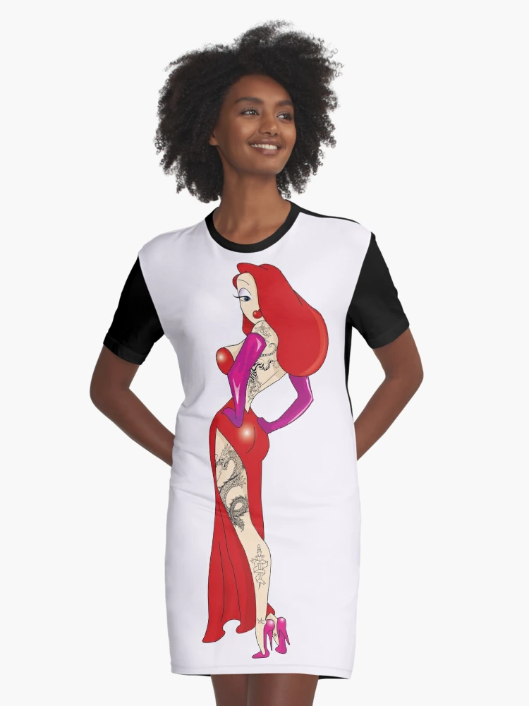 Jessica Rabbit, Tattooed Greeting Card for Sale by boec gear