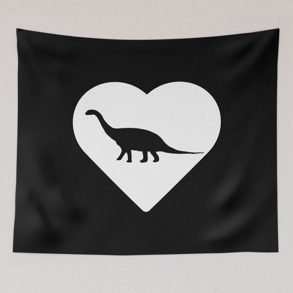 Item preview, Dinosaur Love Heart Cute Brachiosaurus Dino Gift designed and sold by haselshirt.