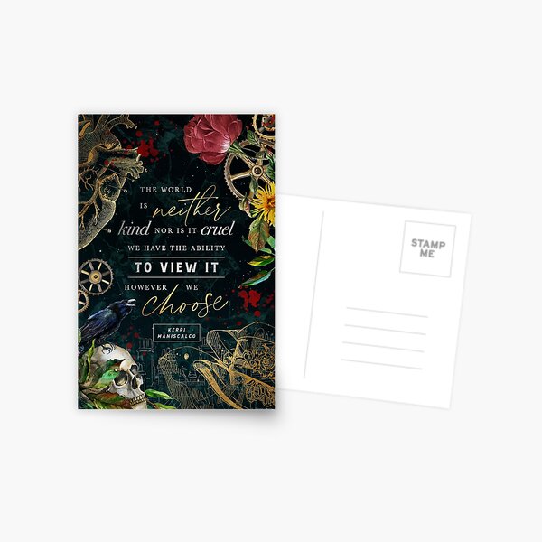 Neither kind nor cruel Postcard