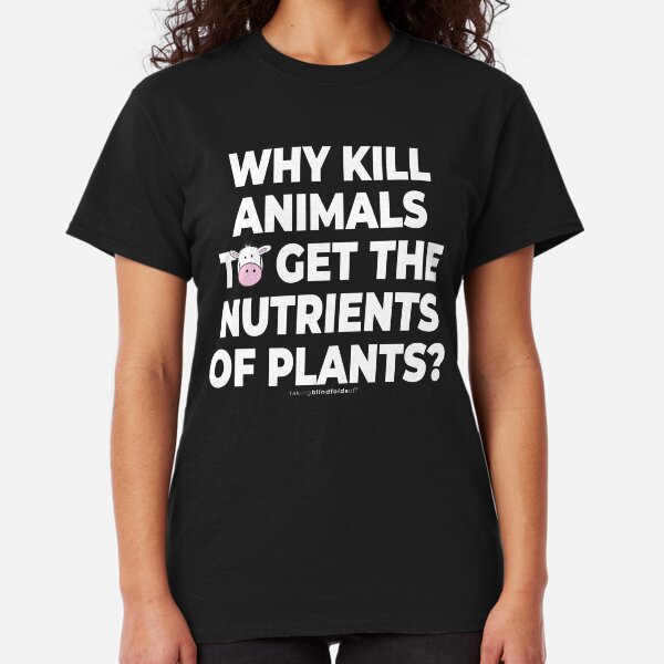 Vegan Activist Graphics #takingblindfoldsoff 62 Classic T-Shirt