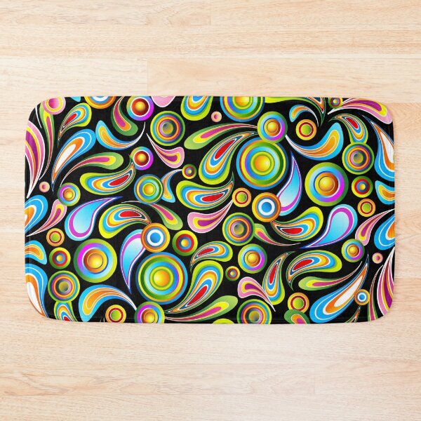 Item preview, Drops Psychedelic Abstract Pattern   designed and sold by BluedarkArt.