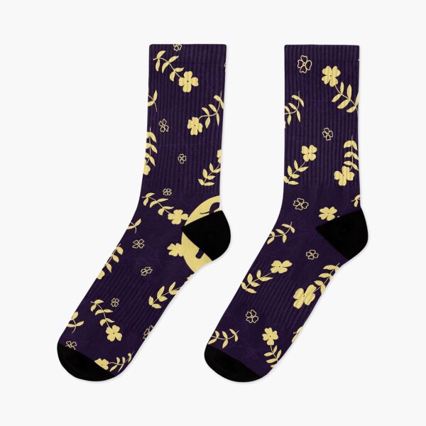 Item preview, “H” Whimsy Purple and Yellow Floral  designed and sold by colbylsoldan.
