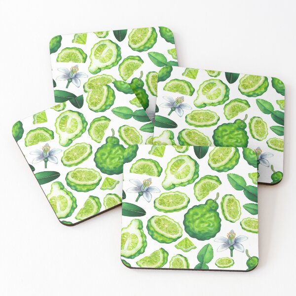 Item preview, Collection of watercolor bergamot fruits, leaves and flower designed and sold by Ekaterina Glazkova.