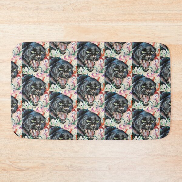 Item preview, Black Panther Portrait designed and sold by Kyra C. Kalageorgi.